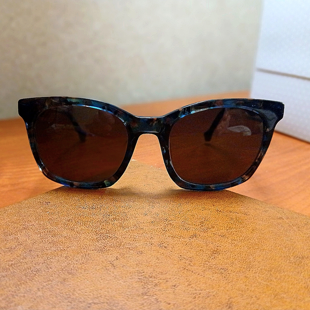 Jonathan Adler Ja312 Aqua Square Eyeglasses Frames 49-19-13